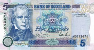 Scotland, 5 Pound, P119a