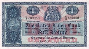 Scotland, 1 Pound, P162