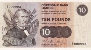 Scotland, 10 Pound, P207b