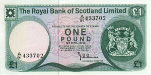 Scotland, 1 Pound, P336a