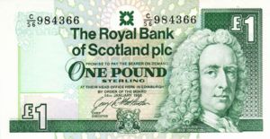 Scotland, 1 Pound, P351c