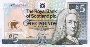Scotland, 5 Pound, P365
