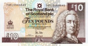 Scotland, 10 Pound, P368