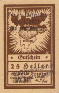 Austria, 25 Heller, FS 287Ib