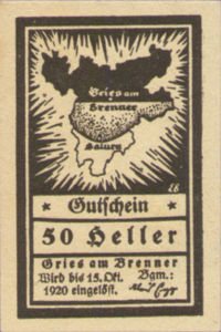 Austria, 50 Heller, FS 287Ie