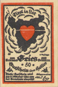 Austria, 50 Heller, FS 287IIb