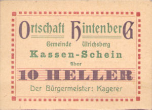 Austria, 10 Heller, FS 1091XIA