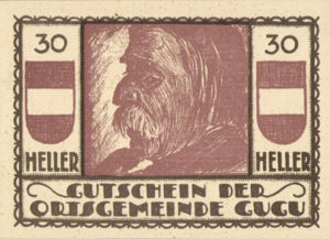 Austria, 30 Heller, FS 307IIa