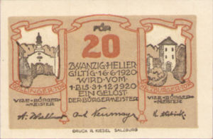 Austria, 20 Heller, FS 344IIa