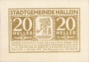 Austria, 20 Heller, FS 344IIIe