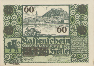 Austria, 60 Heller, FS 337d
