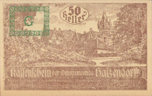 Austria, 50 Heller, FS 341IIIc