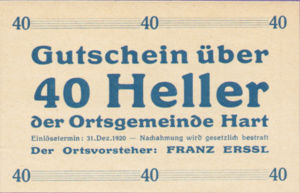 Austria, 40 Heller, FS 351Ia