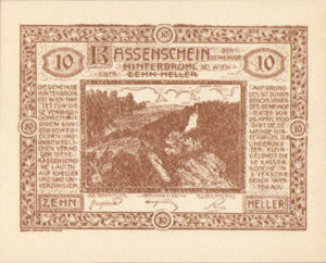 Austria, 10 Heller, FS 376Ib1