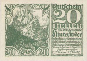 Austria, 20 Heller, FS 377f