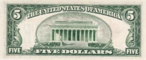 United States, The, 5 Dollar, P379f