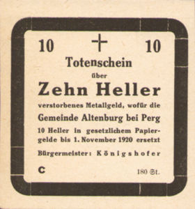 Austria, 10 Heller, FS 26IIIaC?