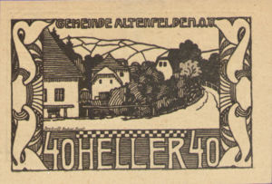 Austria, 40 Heller, FS 27Ic
