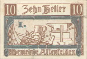 Austria, 10 Heller, FS 27SSIc