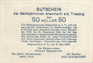 Austria, 50 Heller, FS 29eA