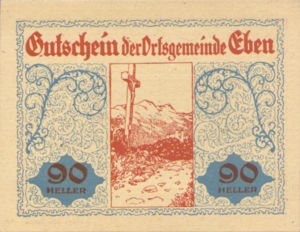 Austria, 90 Heller, FS 141IIe