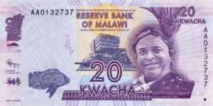 Malawi, 20 Kwacha, P57