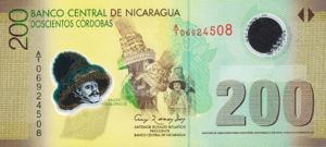 Nicaragua, 200 Cordoba, P205