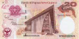 Papua New Guinea, 20 Kina, P36a