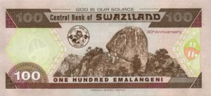 Swaziland, 100 Lilangeni, P33
