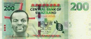 Swaziland, 200 Lilangeni, P40a