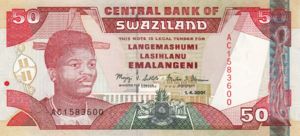 Swaziland, 50 Lilangeni, P31a