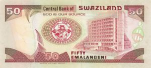 Swaziland, 50 Lilangeni, P31a