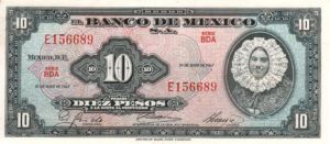 Mexico, 10 Peso, P58l Sign.1
