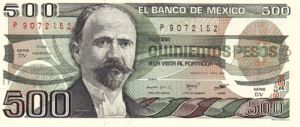 Mexico, 500 Peso, P79b Sign.1