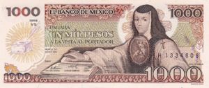 Mexico, 1,000 Peso, P81 Sign.1