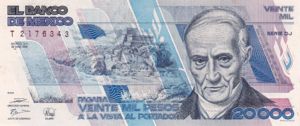 Mexico, 20,000 Peso, P92b