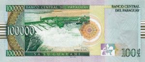 Paraguay, 100,000 Guarani, P226