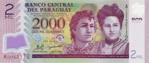 Paraguay, 2,000 Guarani, P228a