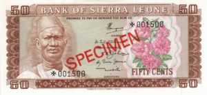 Sierra Leone, 50 Cent, CS2a