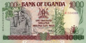 Uganda, 1,000 Shilling, P34a