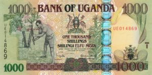 Uganda, 1,000 Shilling, P43a