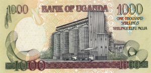 Uganda, 1,000 Shilling, P43b