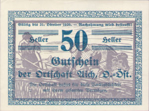 Austria, 50 Heller, FS 10a