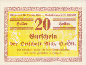 Austria, 20 Heller, FS 10b