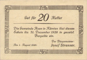 Austria, 20 Heller, FS 67a