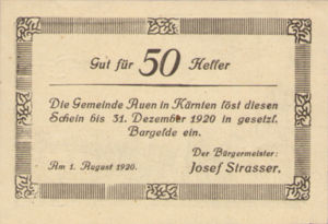 Austria, 50 Heller, FS 67a