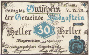 Austria, 30 Heller, FS 75IIa
