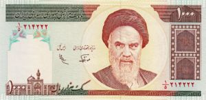 Iran, 1,000 Rial, P143a