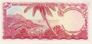 East Caribbean States, 1 Dollar, P13d Sign.6