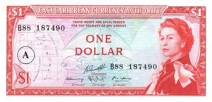 East Caribbean States, 1 Dollar, P13h
